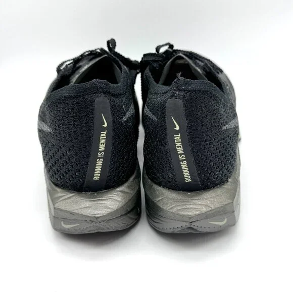 Nike Mens ZoomX Vaporfly 3 Black Olive Aura Running Shoes Sz 10.5 NEW HV6351-001 - Picture 4 of 11